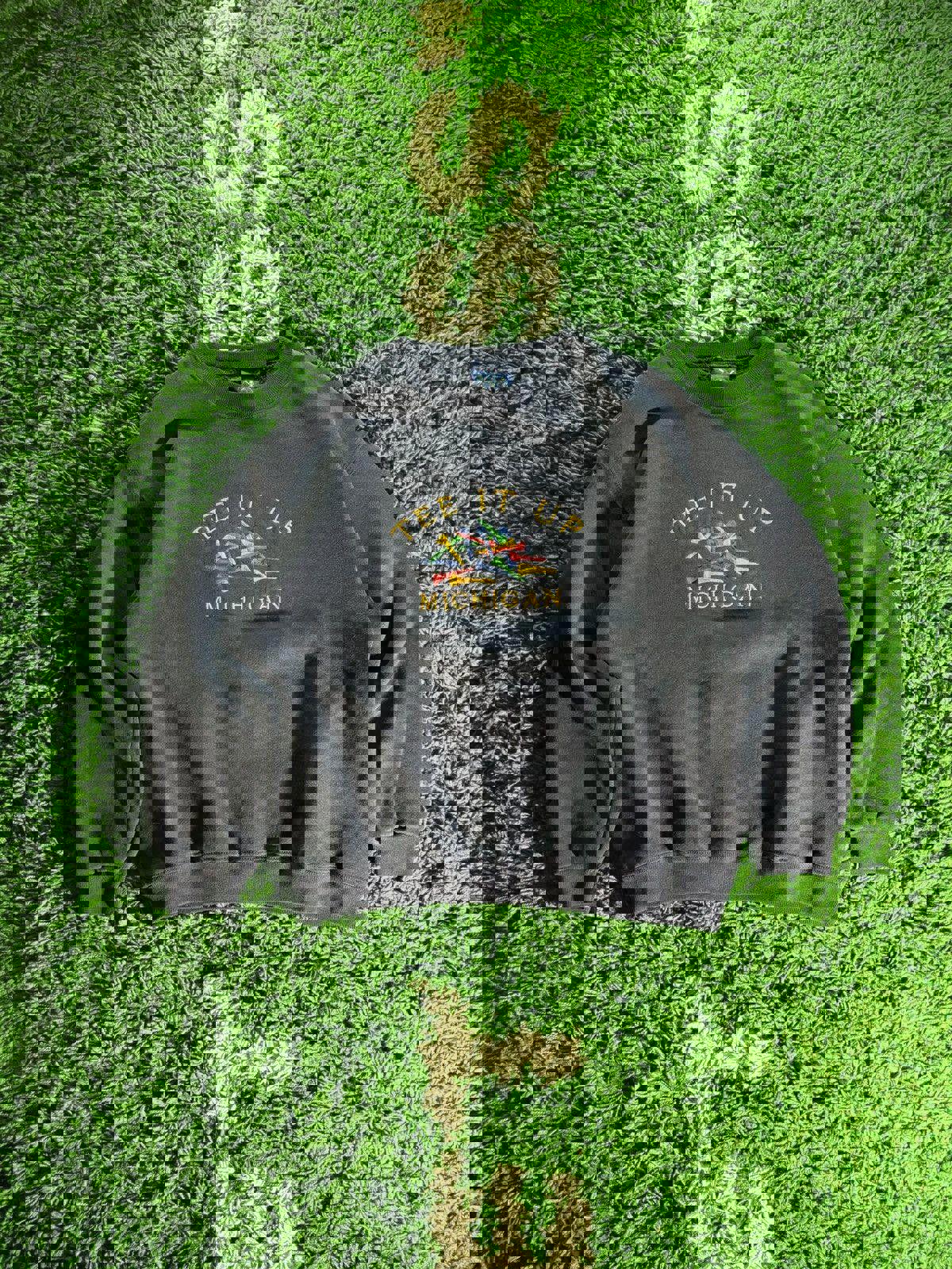 Vintage Oarsman 913 “Tee It Up” Michigan Crewneck