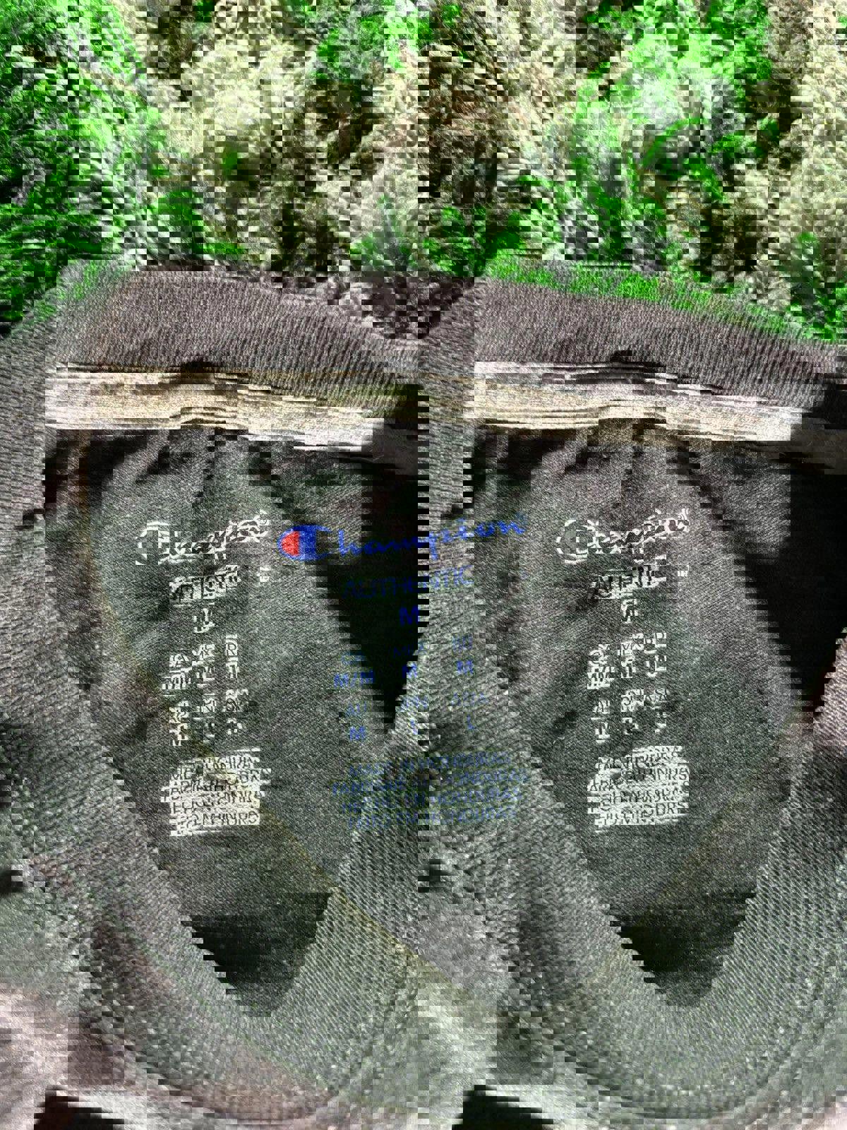 2010s Champion Pocket Logo Tee