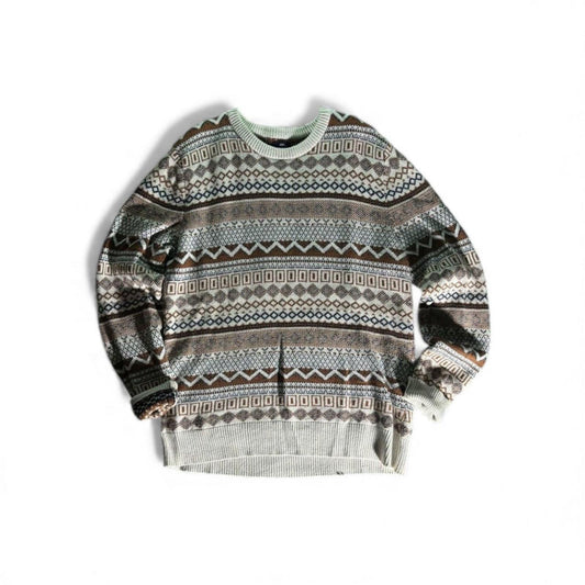 Vintage American Rag Abstract Pullover