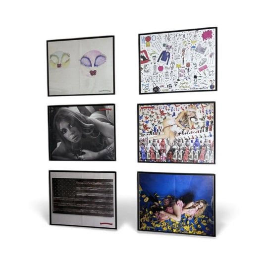 Chrome Hearts 16” x 20” Dual Sided Poster Set of 6 w/ Box