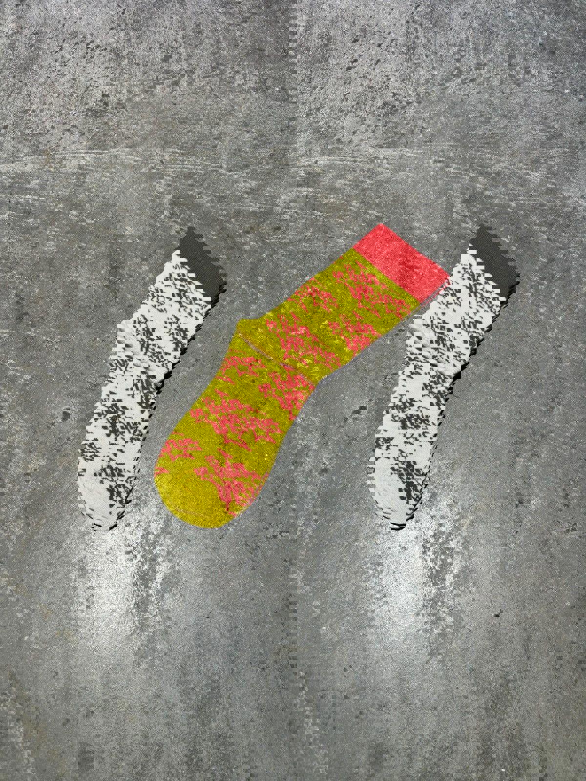 [NEW] Sp5der Socks (Yellow/Red)