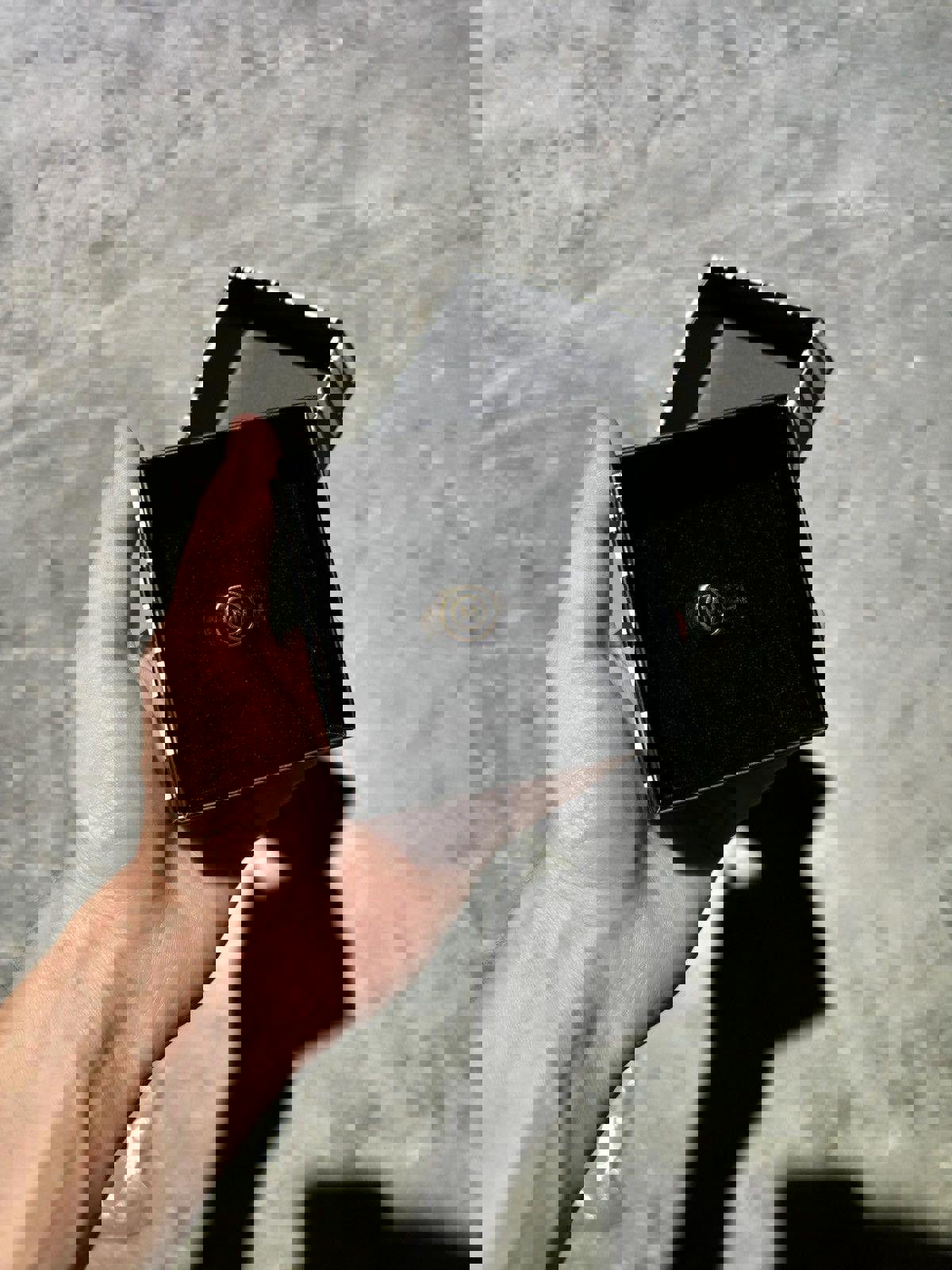 Market Gold Onyx Ring