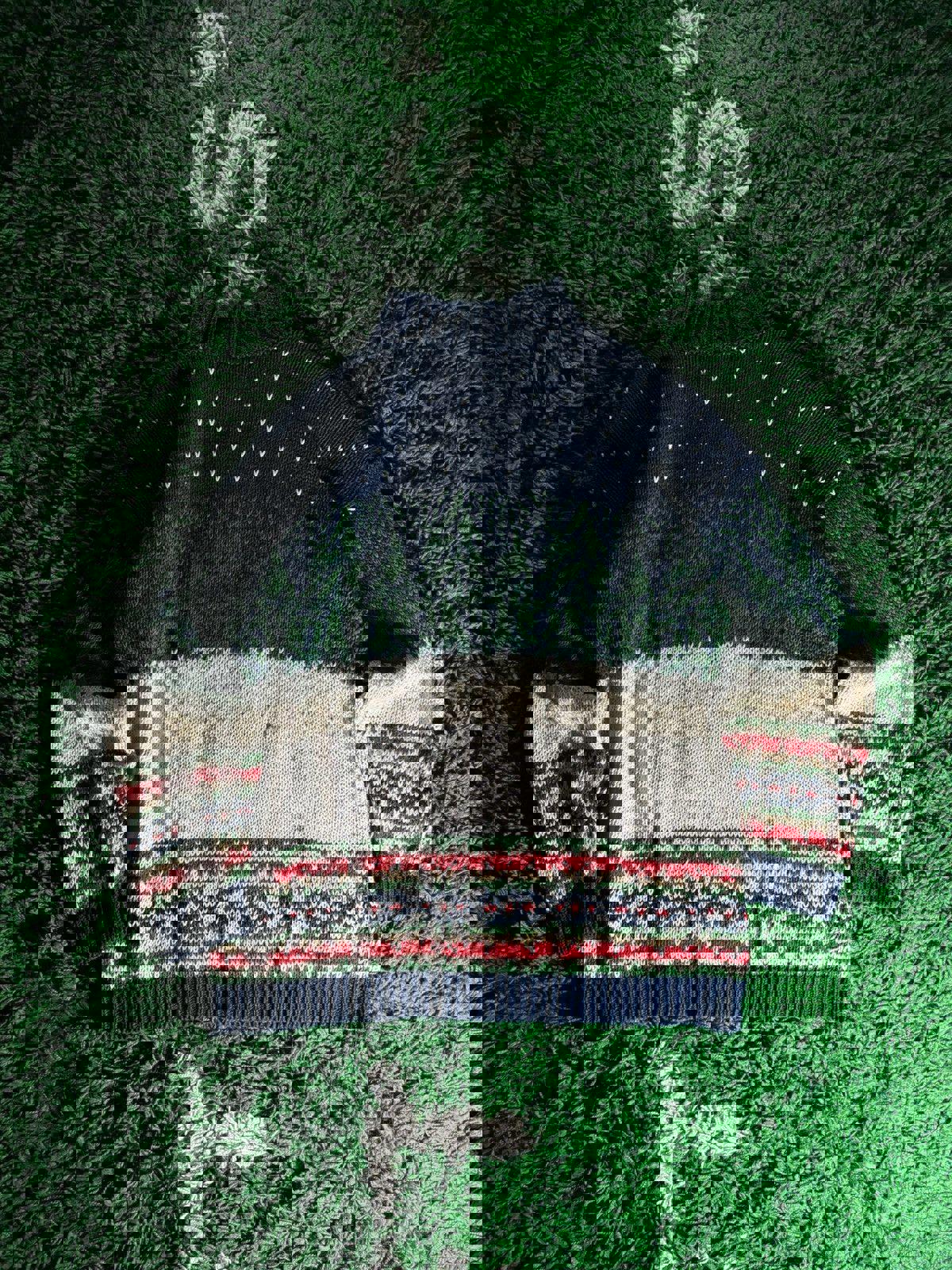 Vintage Christmas Snowman Pullover