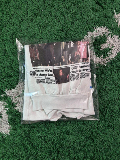 Vintage Cincinnati Enquirer “Clinton Wins” Crewneck