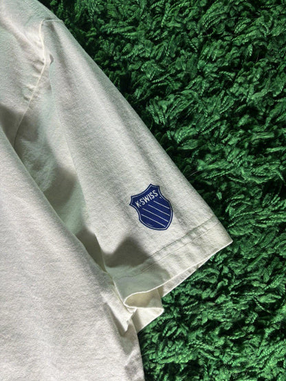 Feature “K-Swiss” Tennis Racket Tee