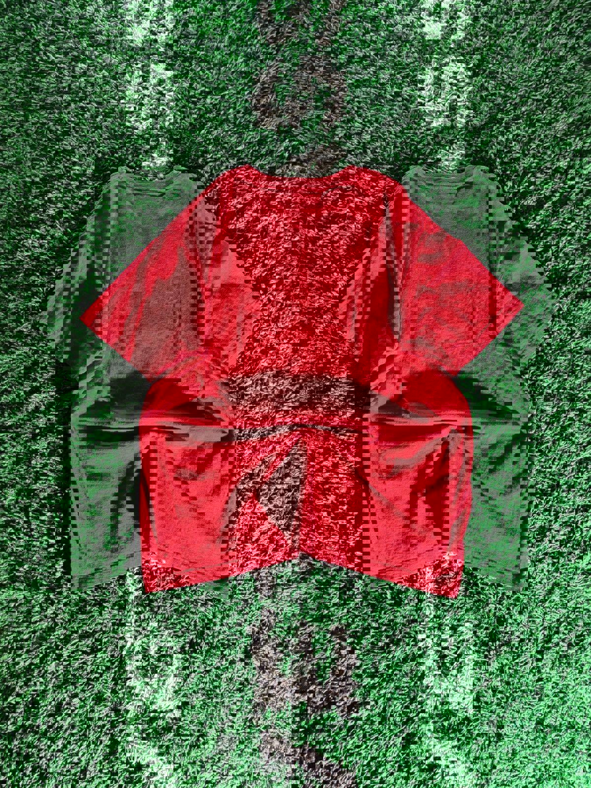 [2007] Supreme Red Tonal Box Logo Tee