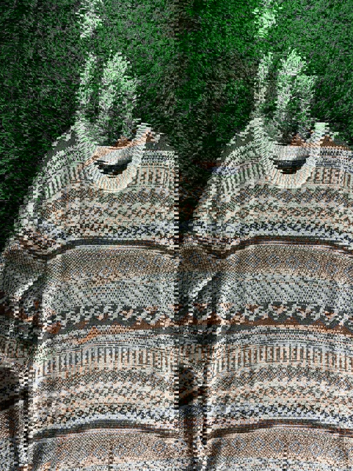 Vintage American Rag Abstract Pullover