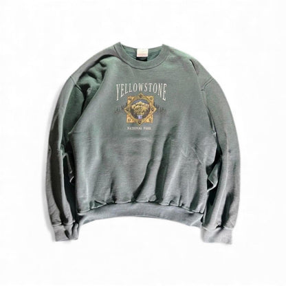 Vintage Jerzees Yellowstone National Park Crewneck