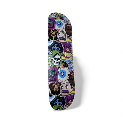 Mishka NYC Sticker Collage Skate Deck