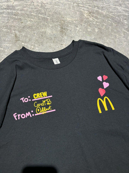 [NEW] Cardi B x McDonald’s Staff Tee