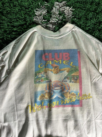 Vintage Club Camel Pocket Tee