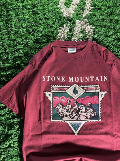 Vintage Mendez Gold Stone Mountain Tee