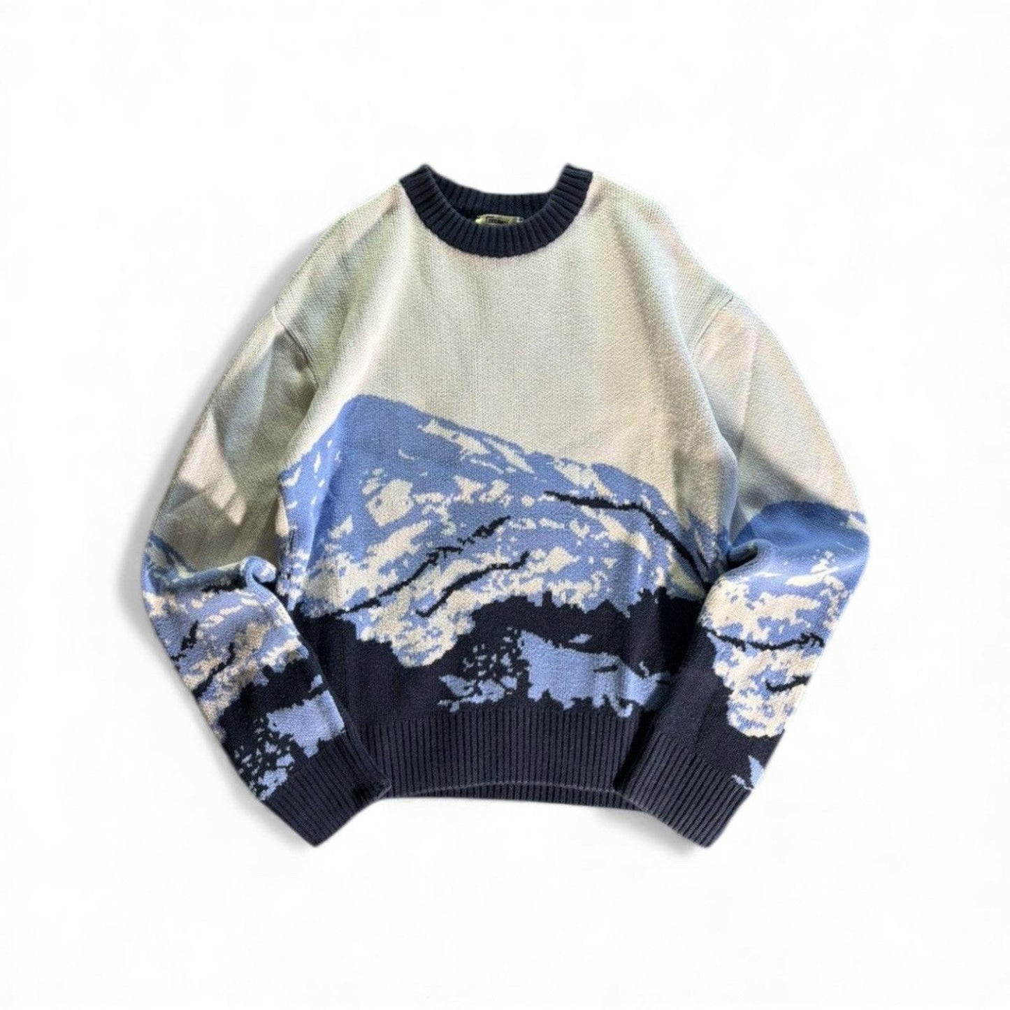 Vtg Japanese Style Mountain Pullover