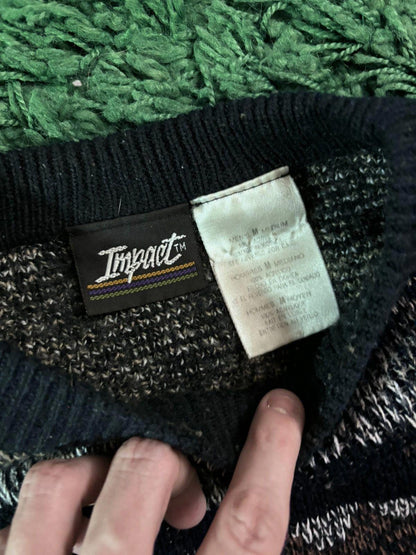 Vintage Impact Multi-Print Pullover