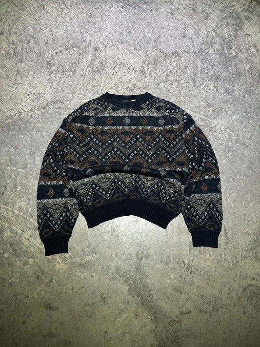 Vintage Impact Multi-Print Pullover