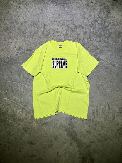 [NEW] Supreme “Who The F” Tee