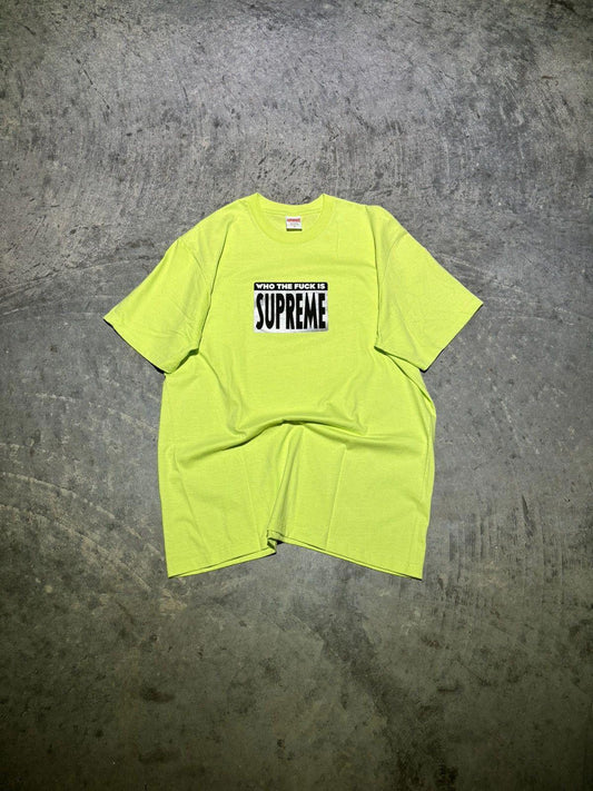 [NEW] Supreme “Who The F” Tee