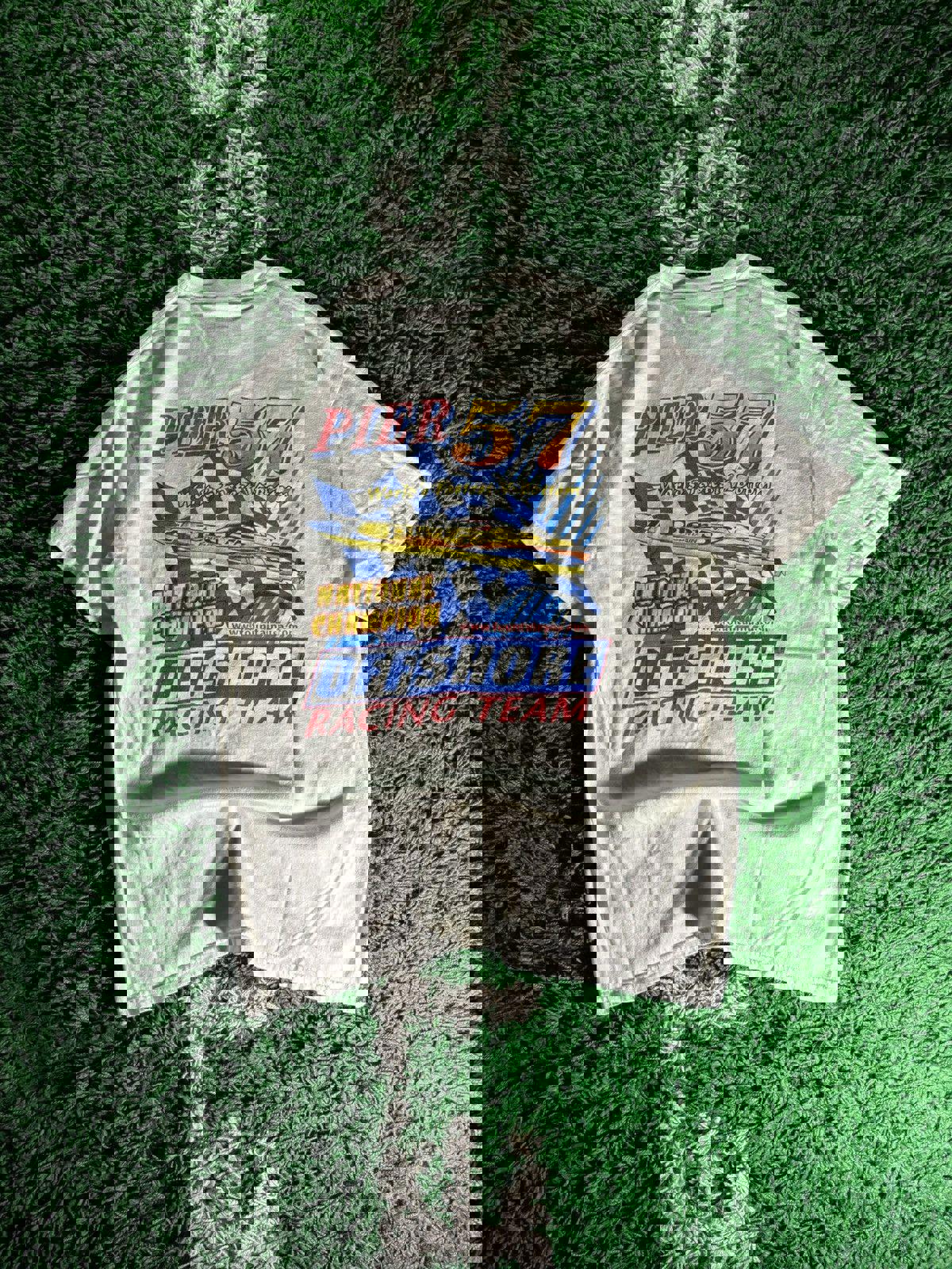 Vintage Hanes Pier 57 Fountain Offshore Racing Team Tee