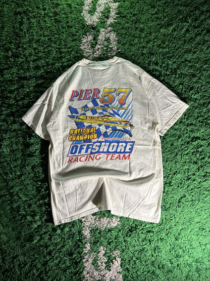 Vintage Hanes Pier 57 Fountain Offshore Racing Team Tee