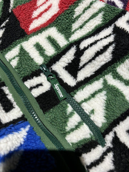 [SET] Supreme Multicolor Reversible Windstopper w/ Beanie