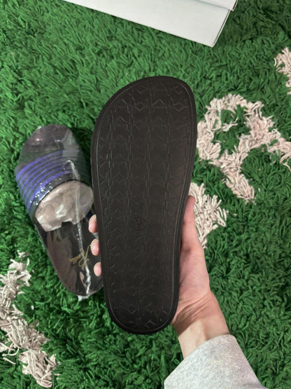 [NEW] Needles Purple Stripe Slides