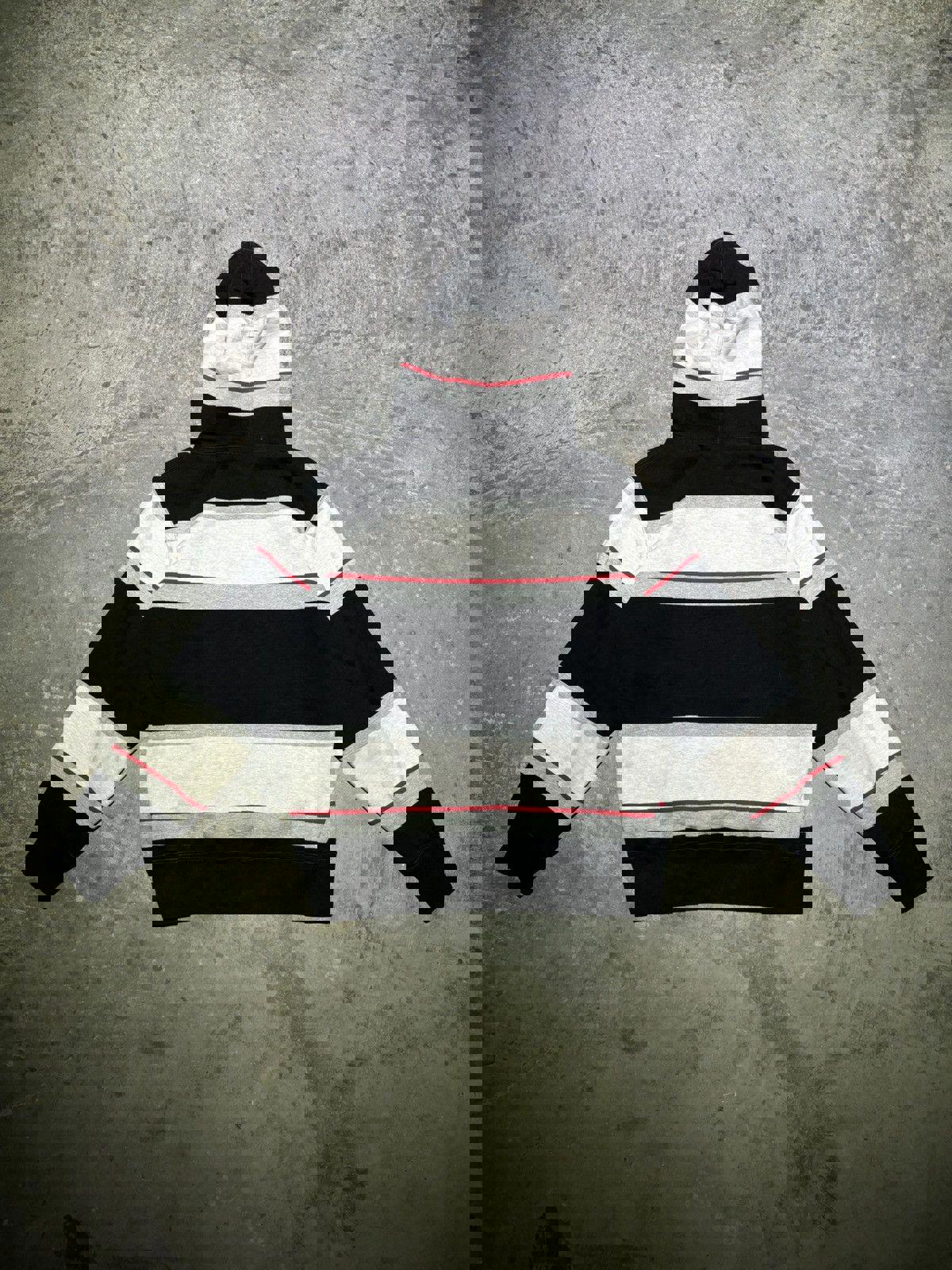 Supreme Striped Embroidered Hoodie