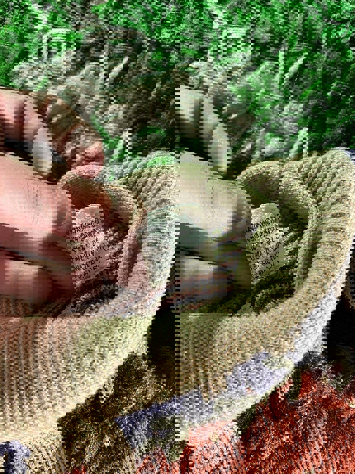 Vintage Abstract Hearts Pullover