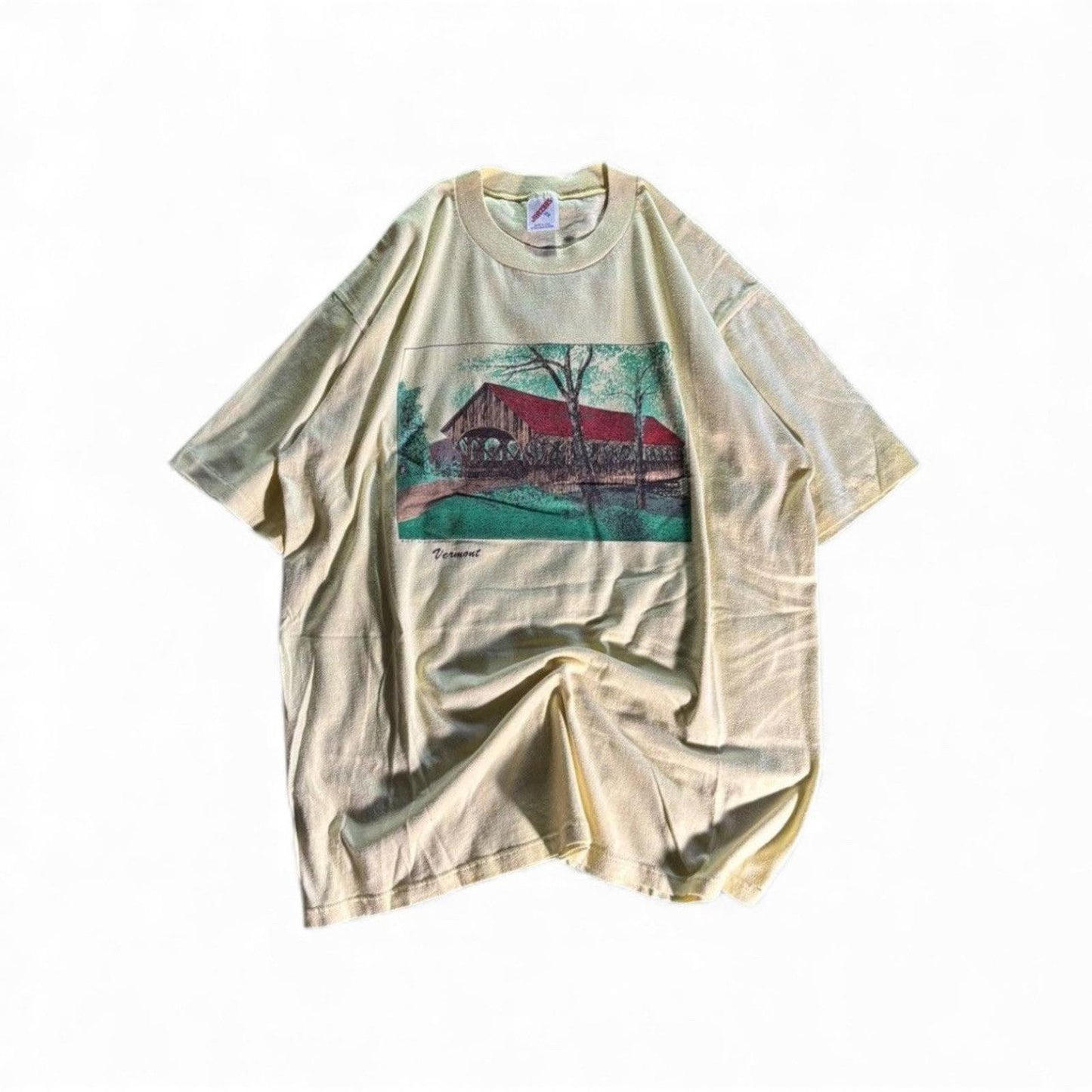 Vintage 1987 Jerzees USA Vermont Tee