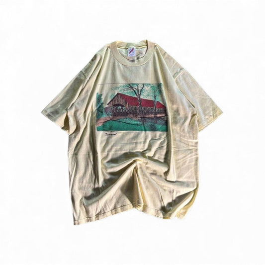 Vintage 1987 Jerzees USA Vermont Tee