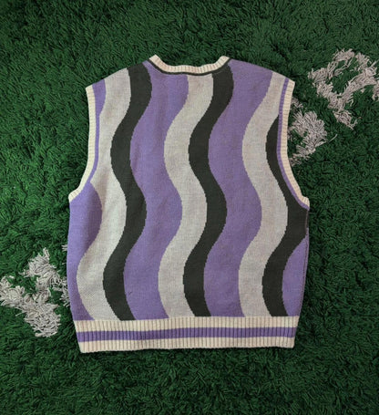 Urban Outfitters Multi-Color Wave Cardigan