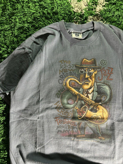 Vintage 1997 New Orleans Jazz Festival Tee