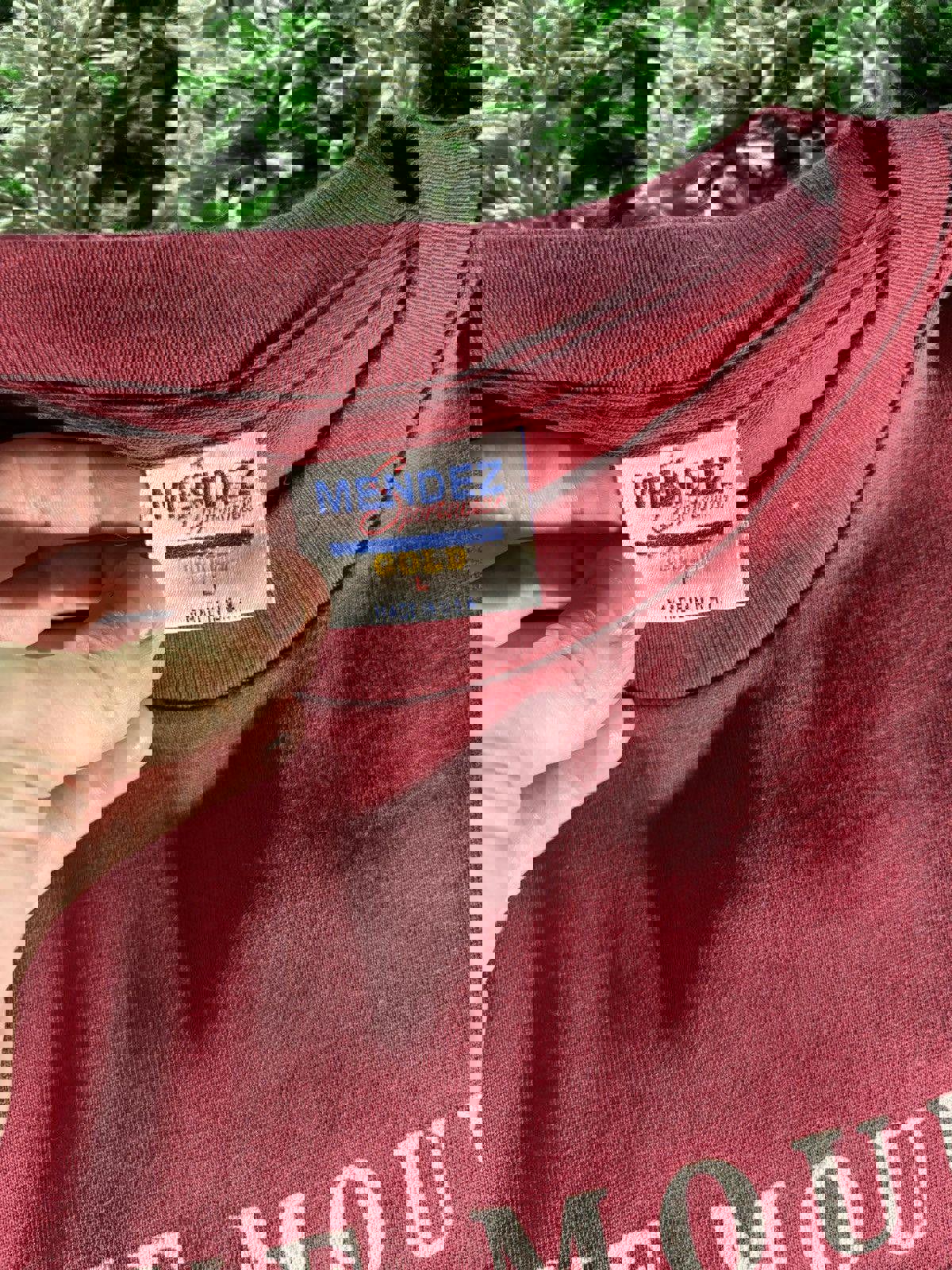 Vintage Mendez Gold Stone Mountain Tee