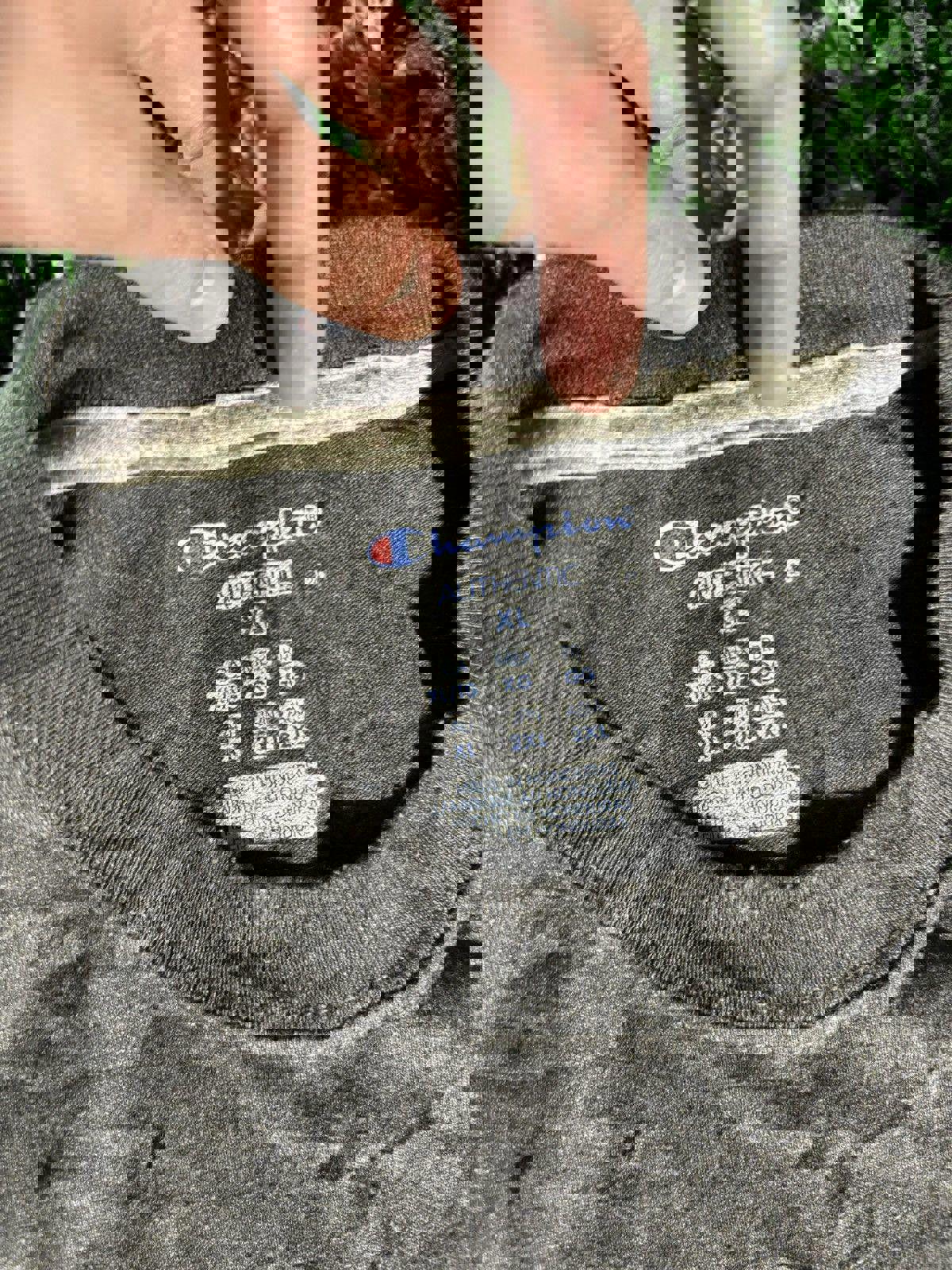 2010s Champion Pocket Logo Tee