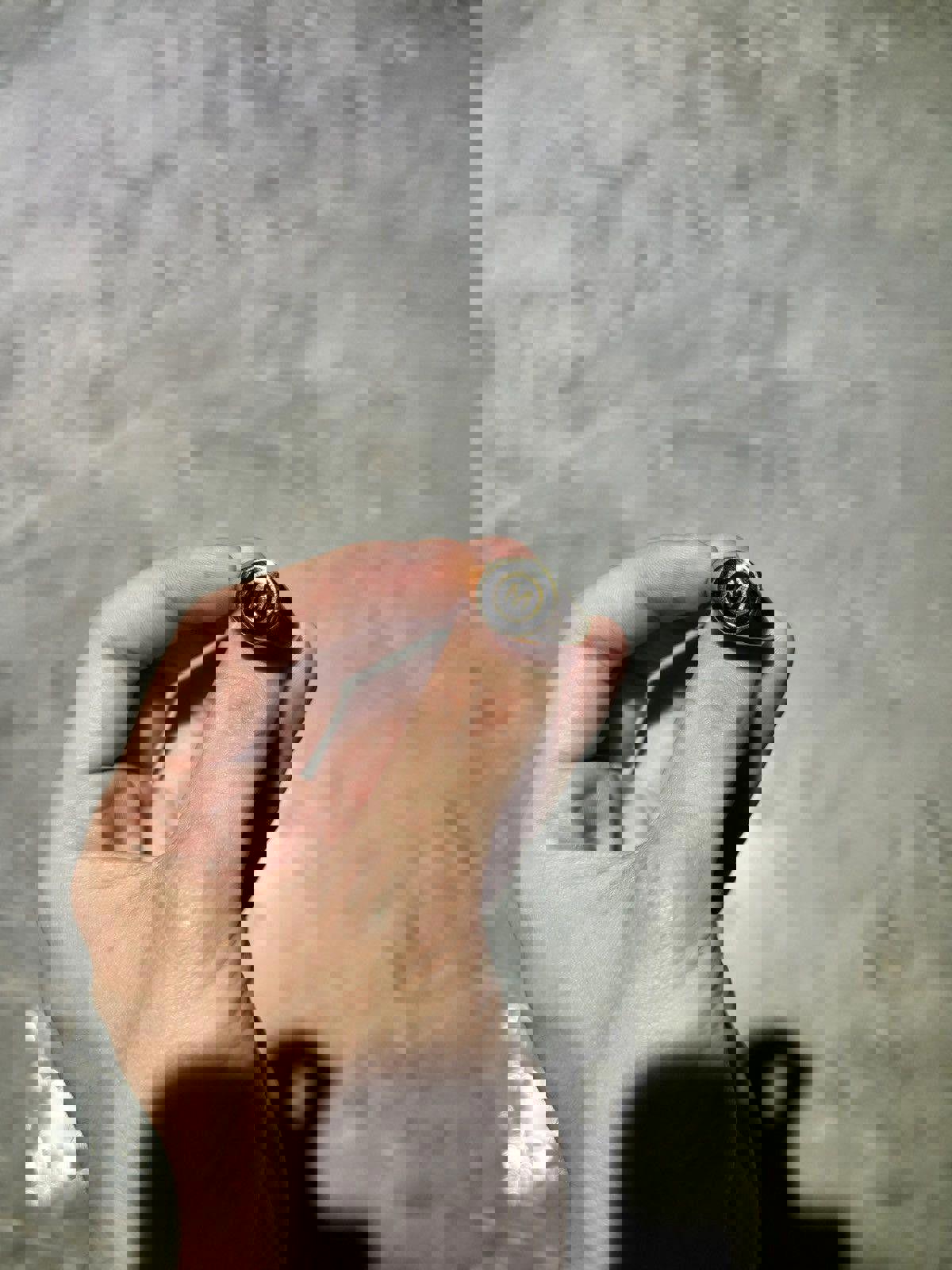 Market Gold Onyx Ring