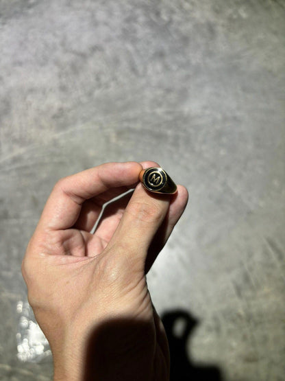 Market Gold Onyx Ring