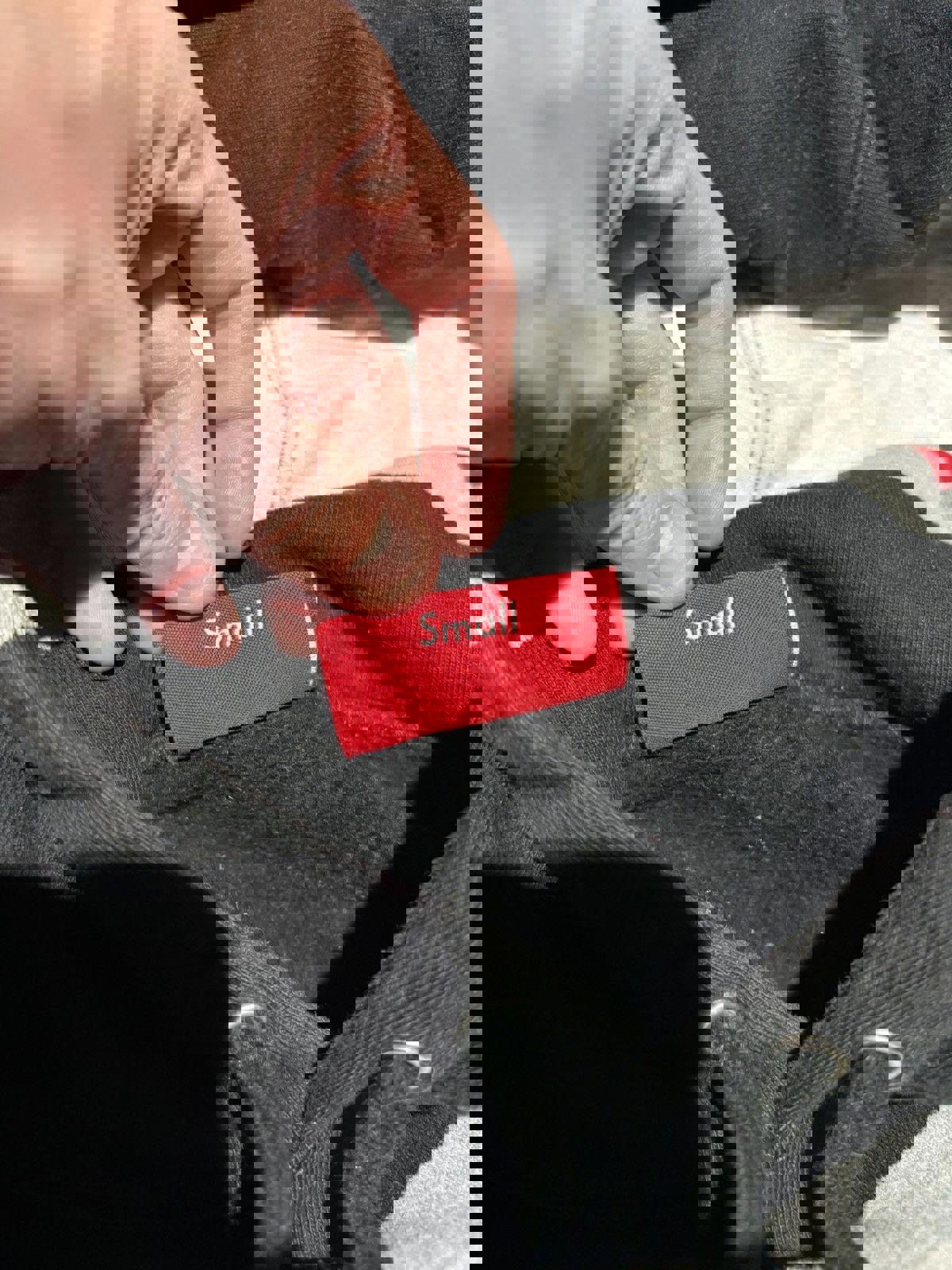 Supreme Striped Embroidered Hoodie