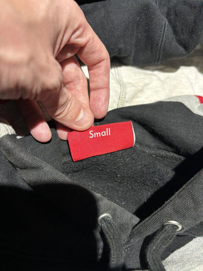 Supreme Striped Embroidered Hoodie