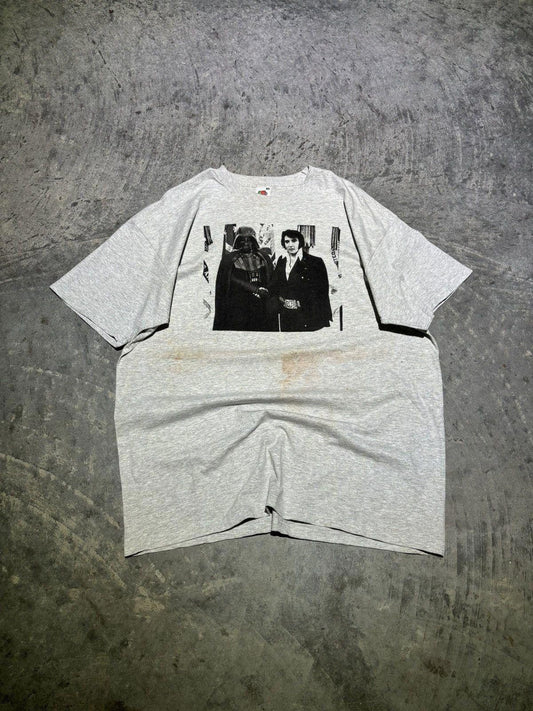 Vintage Elvis Presley x Darth Vader Tee