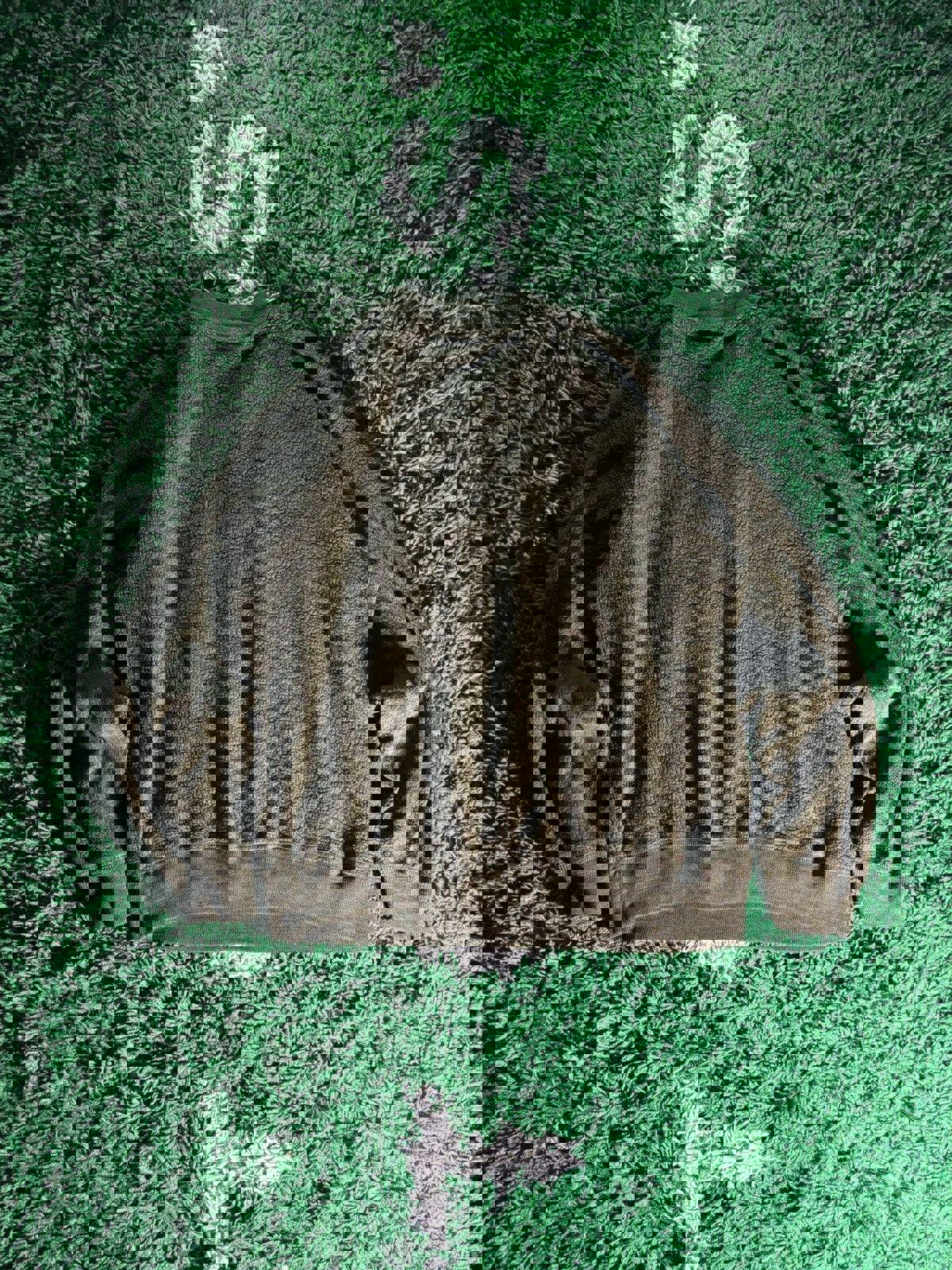 Vintage Harley Davidson Quarter-Button Pullover