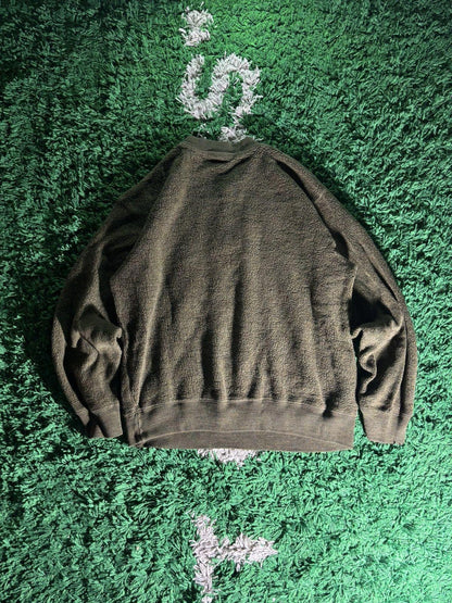 Vintage Harley Davidson Quarter-Button Pullover