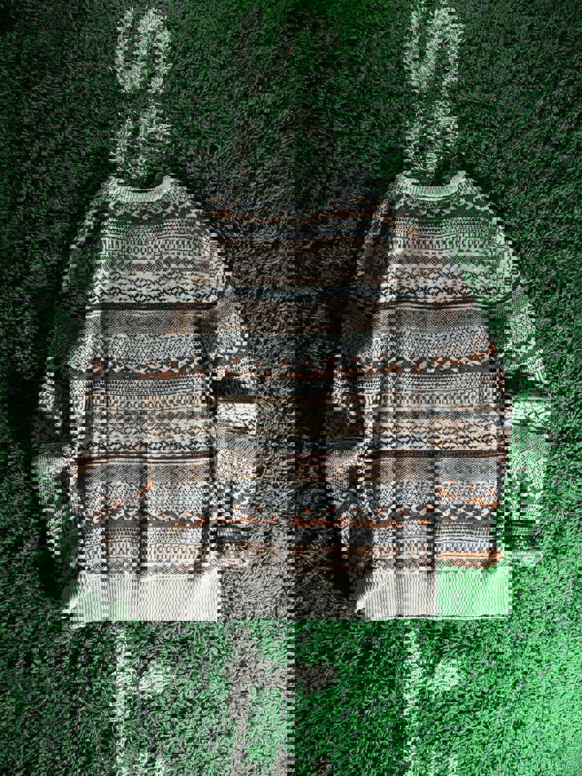 Vintage American Rag Abstract Pullover