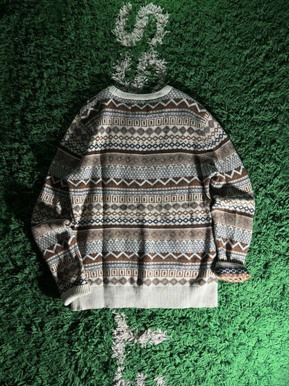 Vintage American Rag Abstract Pullover